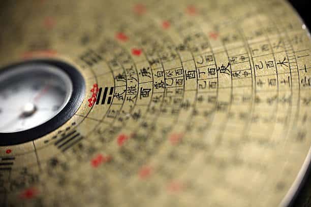 luo pan or chinese compass used in measuring feng shui